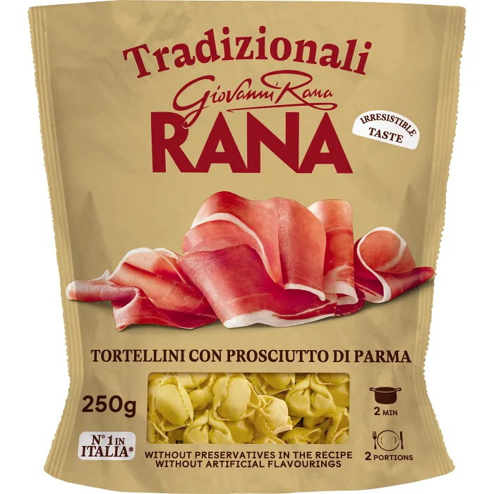 Färsk Pasta Tortellini Prosciutto di Parma 250g Rana