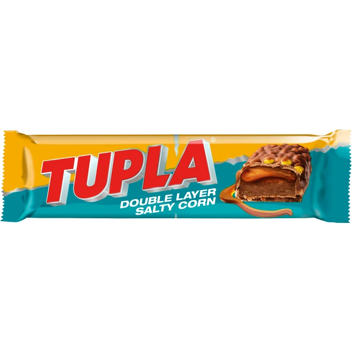 Chokladbar Salty Corn 48g Tupla