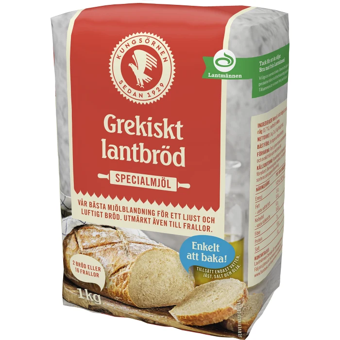 Grekiskt lantbröd 1kg Kungsörnen