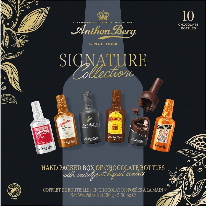 Chokladflaskor Liqueurs 156g Anthon Berg