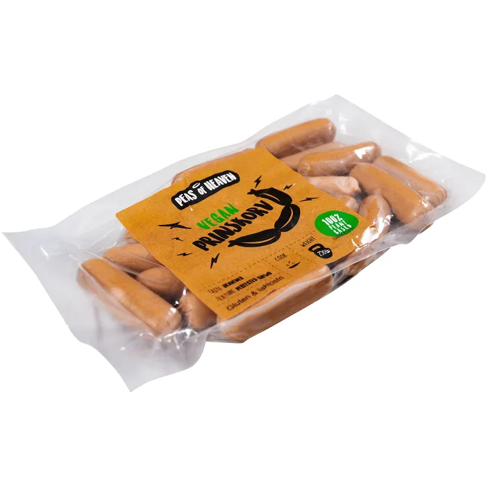 Prinskorv vegan 250g Peas of Heaven