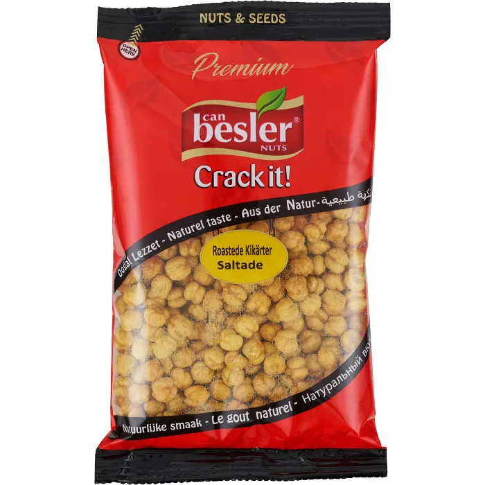 Kikärter rostade saltade 180g Besler
