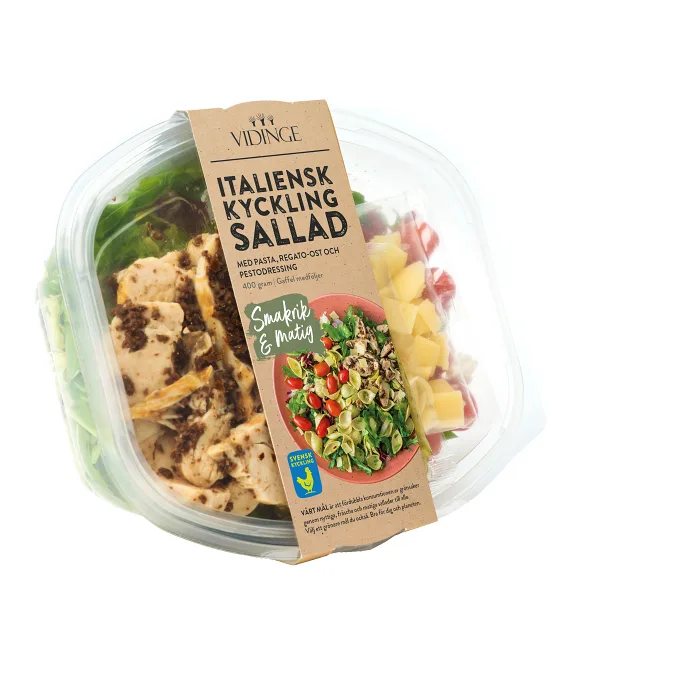 Kycklingsallad Italiensk 400g Vidinge