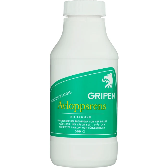 Avloppsrens biologisk 500g Gripen