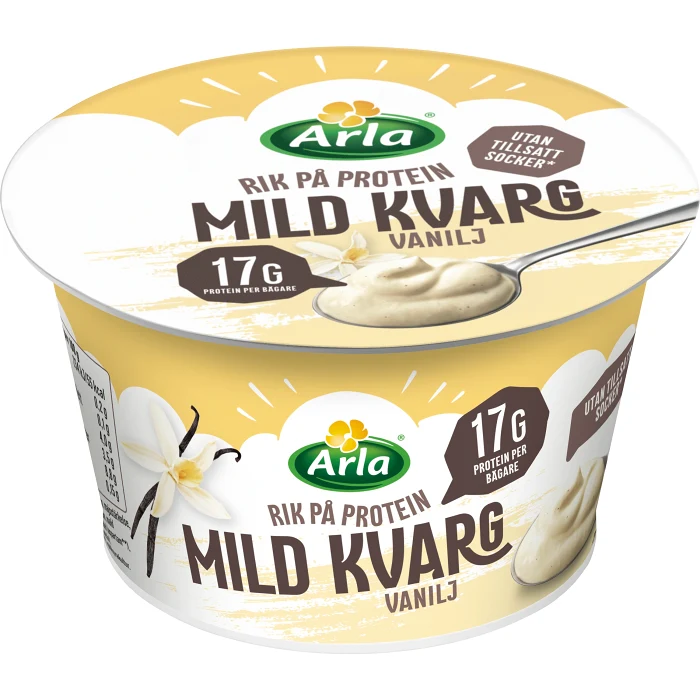 Mild Kvarg Vaniljsmak 0,2% 200g Arla®