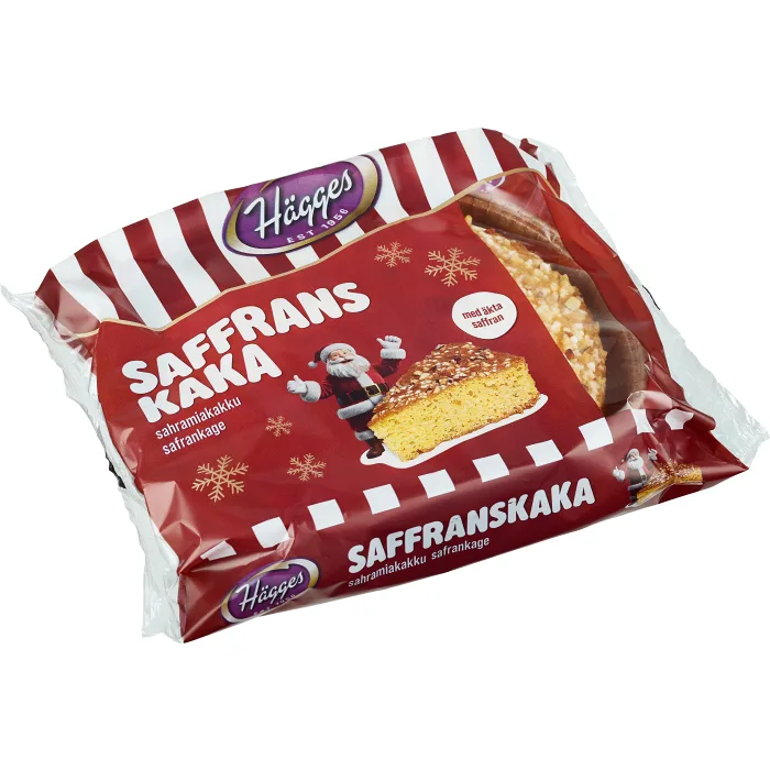 Saffranskaka 390g Hägges