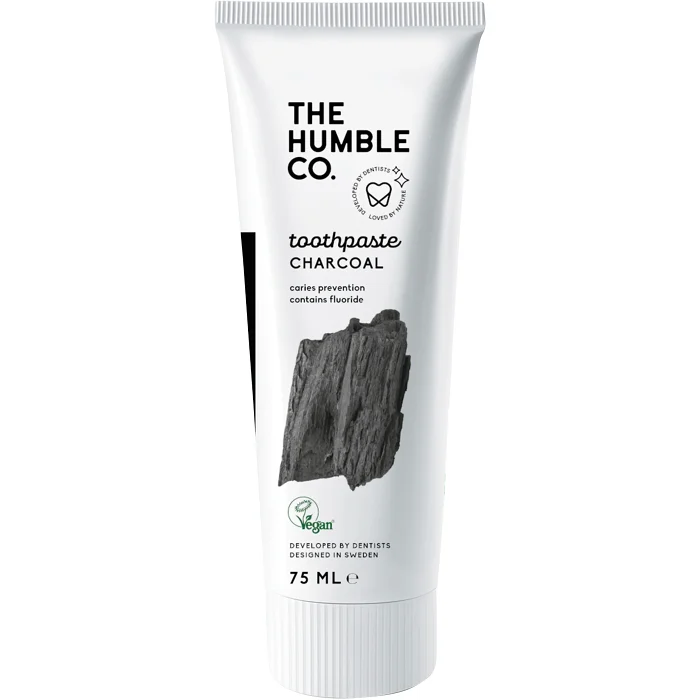 Tandkräm Natural Charcoal 75ml Humble