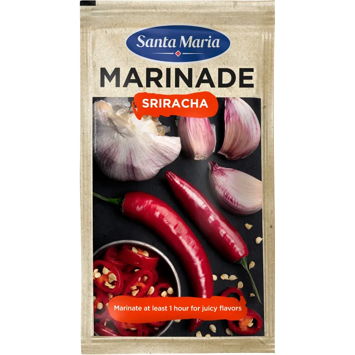 Bbq Marinad Sriracha 75g Santa Maria
