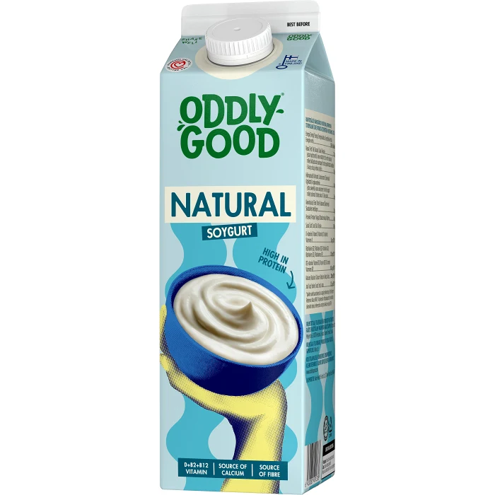 Sojagurt Natural 2,2% 1000g Oddlygood®