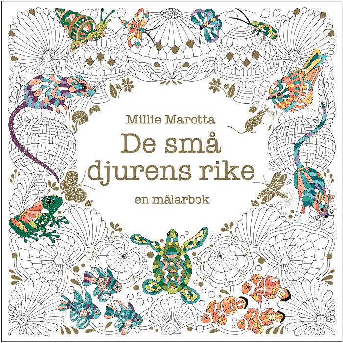 De små djurens rike : en målarbok