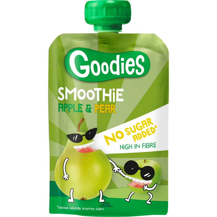 Smoothie apple & pear 3år 100g Goodies