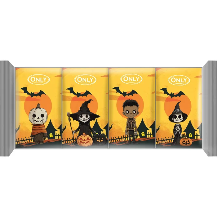Mjölkchoklad Halloween 4p 60g Gunz