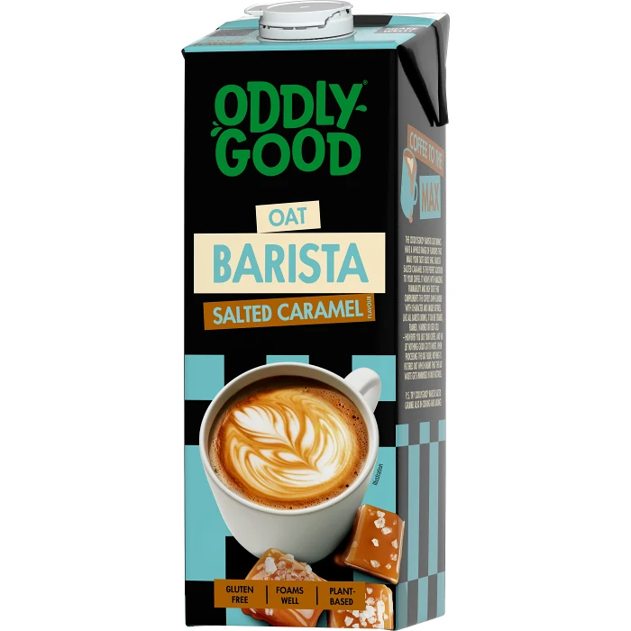 Havredryck Barista Salt Karamell 3% 1000ml Oddlygood®