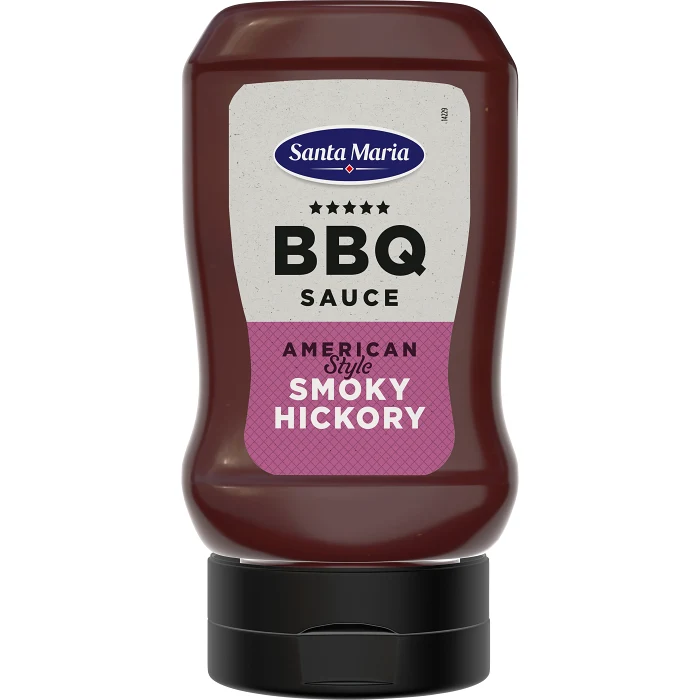 BBQ Sauce Smoky Hickory 345g Santa Maria