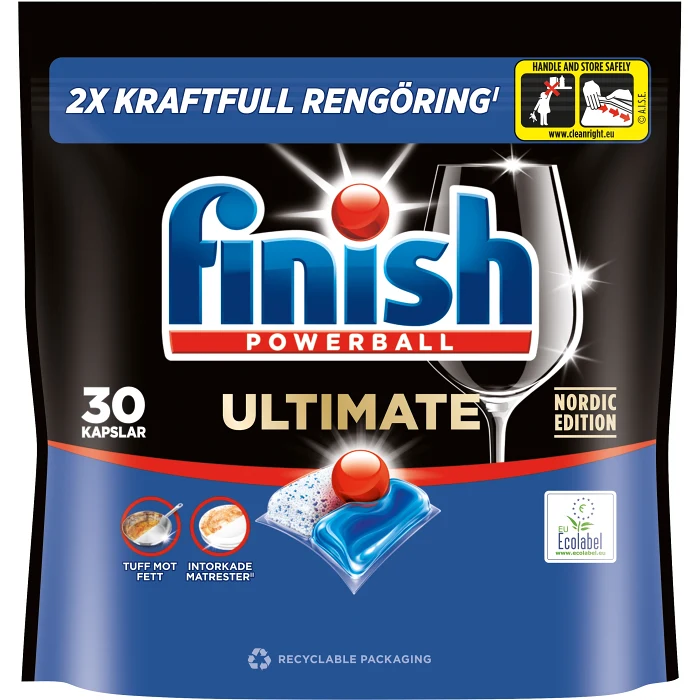 Maskindisk Ultimate AiO Disktabletter 30 Styck Finish