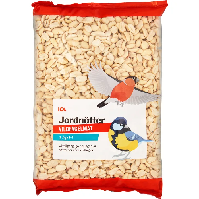 Vildfågelmat Jordnöt 1kg ICA