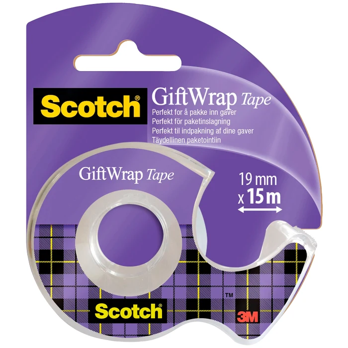 Tape Giftwrap 19mm Scotch