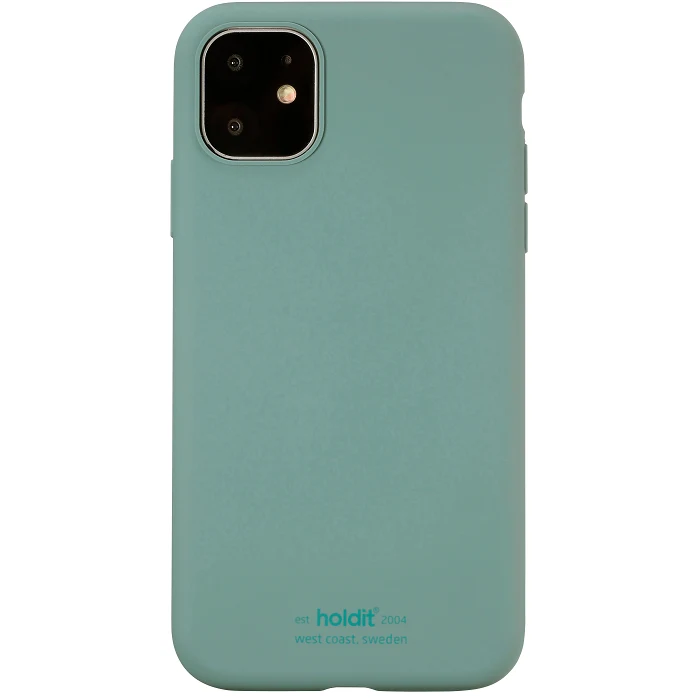 Mobilskal Silikon iPhone 11 Grön 1-p Holdit