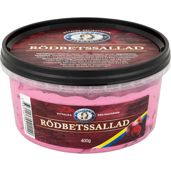 Rödbetssallad 400g Kosterfiskarn´s