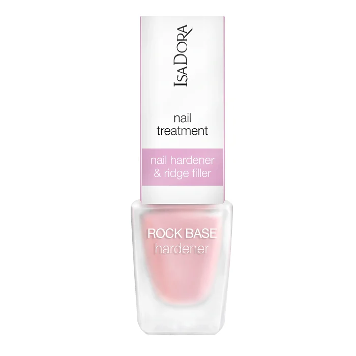 Nagelvård Rock Base Nail Hardener Ridge Filler 1-p IsaDora