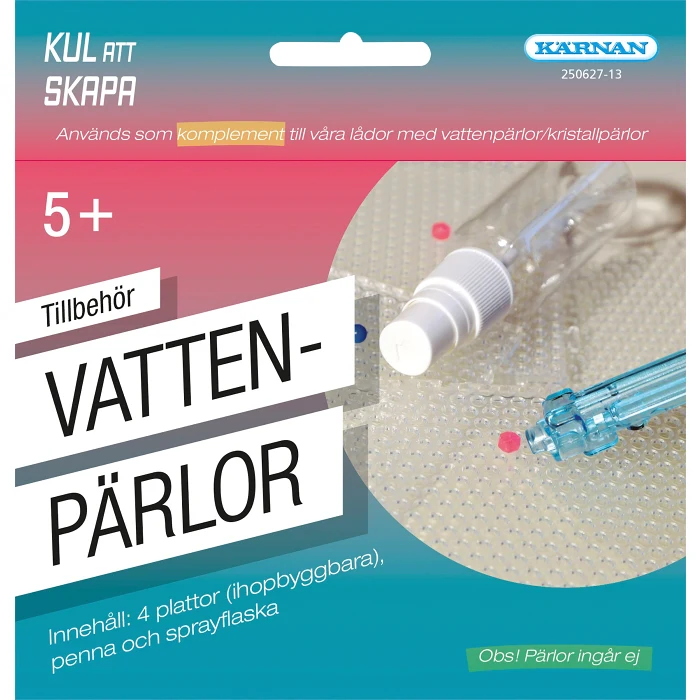 Kul att skapa Vattenpärlor Tillbehör Kärnan