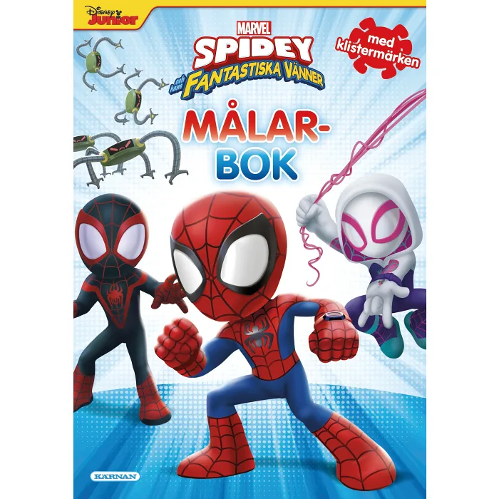 Målarbok Spidey och hans fantastiska vänner