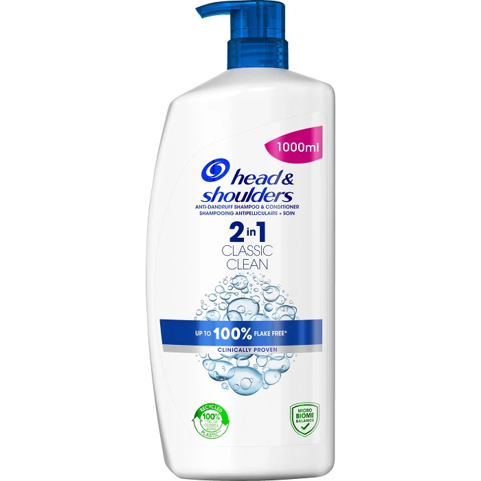 Mjällschampo Classic Clean 2in1 1l Head & Shoulders
