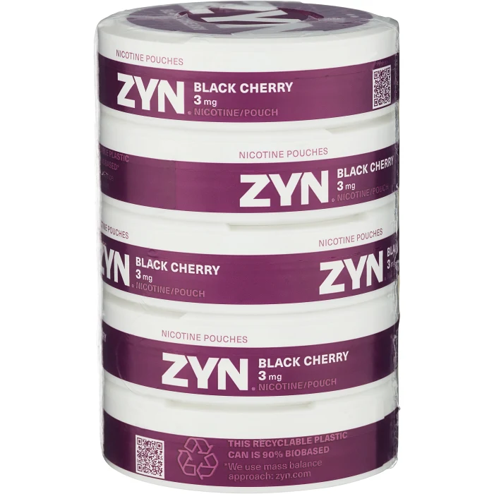 Mini Dry Black Cherry Stock Zyn