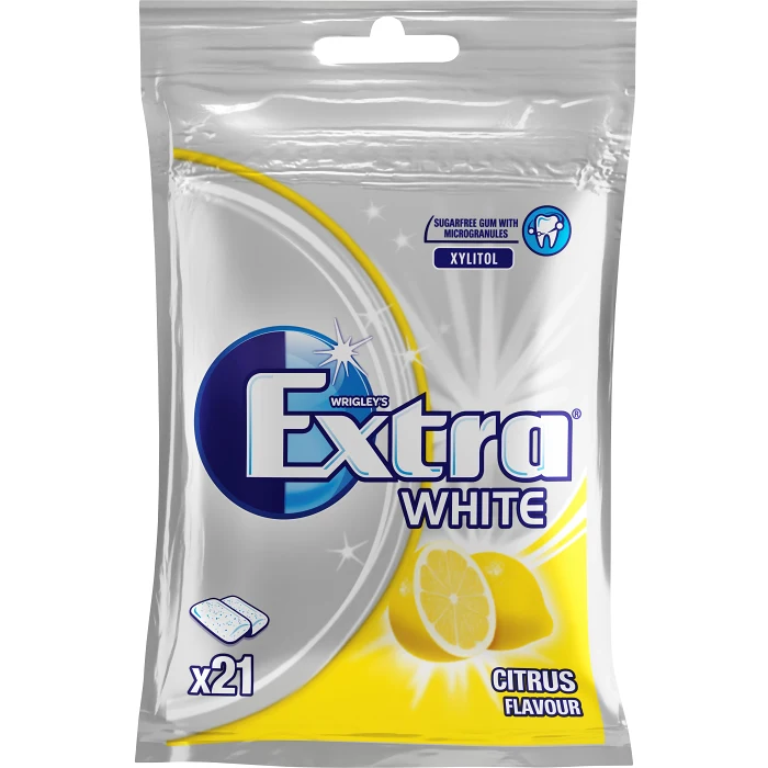 Tuggummi Extra Professional White Citrus 29g Extra