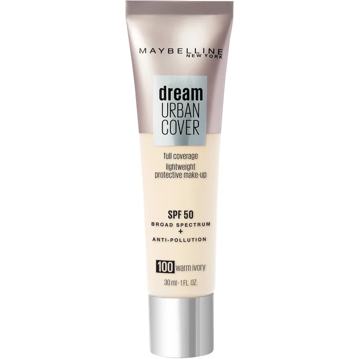 Foundation Urban Cover nr 100 Warm Ivory 30ml Maybelline