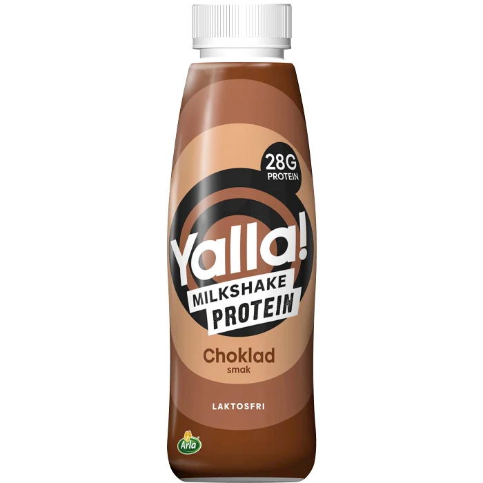 Proteinshake Chokladsmak Laktosfri 500ml Yalla®