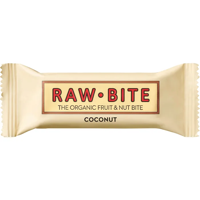 Rawbar Kokos Ekologisk 50g Raw Bite