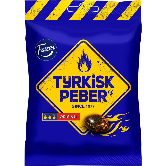 Tyrkisk peber 150g Fazer