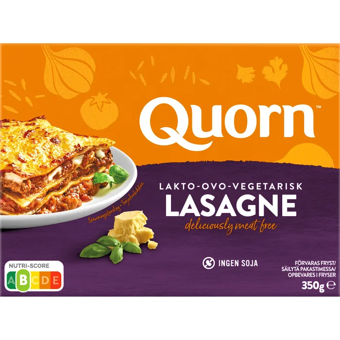 Vegetarisk lasagne Fryst 350g Quorn