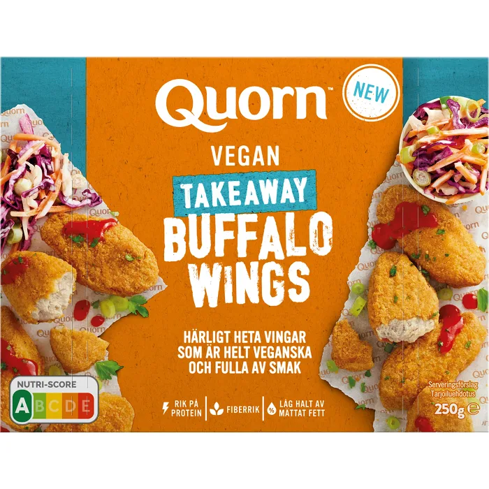 Vegan Buffalo Wings 250g Quorn