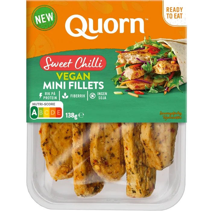 Quorn sweet chilli vegan mini fillets 138g Quorn