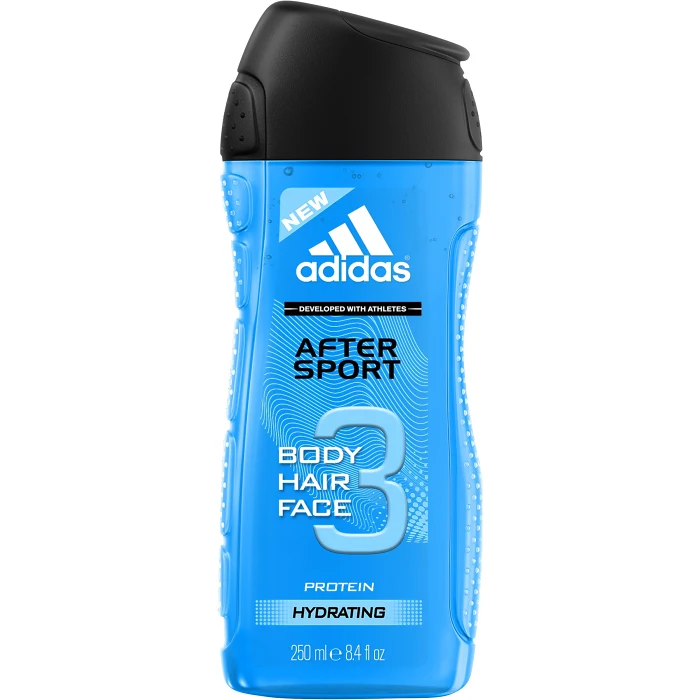 Duschtvål  After sport 3in1 250ml Adidas