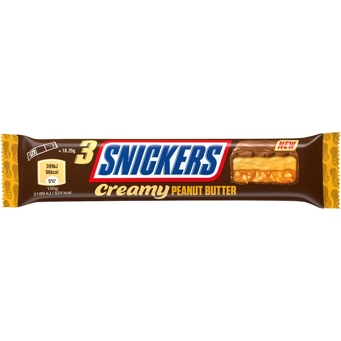 Snickers Creamy Peanut 54.75g