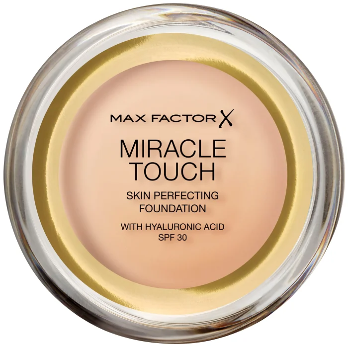 Foundation Miracle Touch 45 Warm Almond 1-p Max Factor 