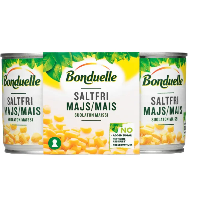 Majs Saltfri 2-p 150g Bonduelle