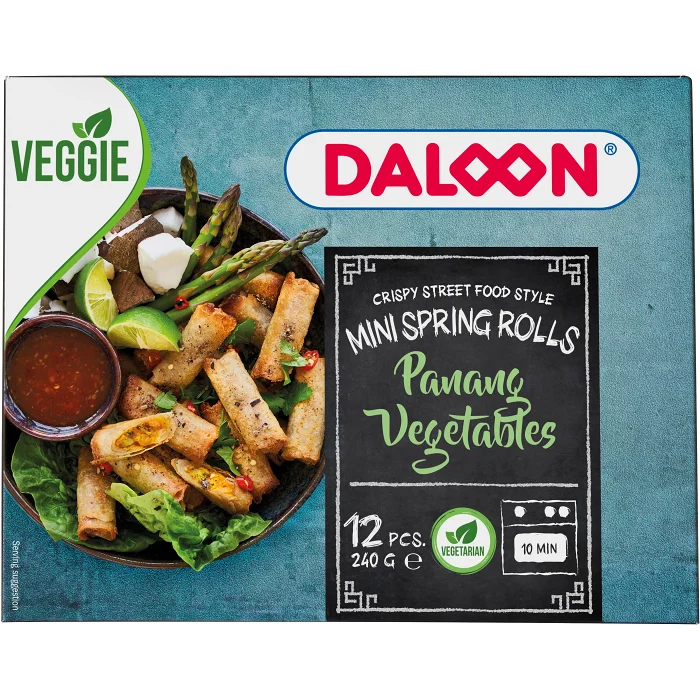 Vårrullar Panang Vegetable 240g Daloon
