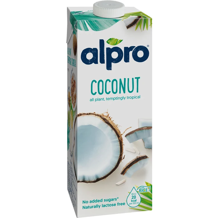 Kokos & risdryck Original 1l Miljömärkt Alpro