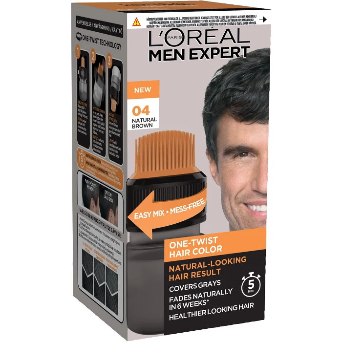 Hårfärg One-Twist Brown 04 1-p Men Expert