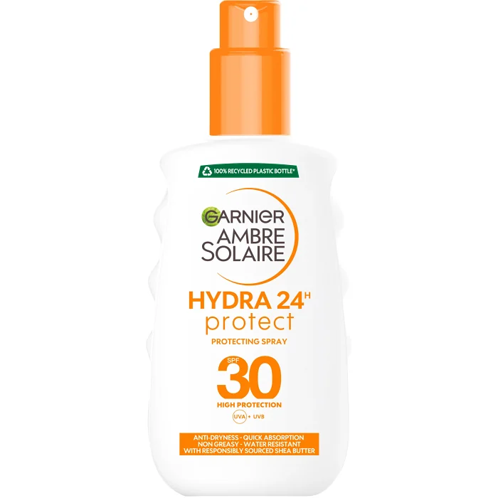 Solskydd Protect Spray Hydra 24H SPF30 200ml Ambre Solaire