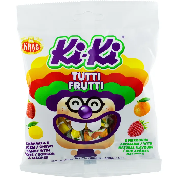 Kiki Tuttifrutti 400g Kras