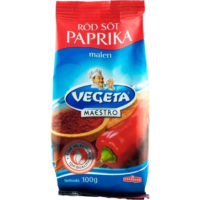 Paprika Mild malen 100g Vegeta Maestro