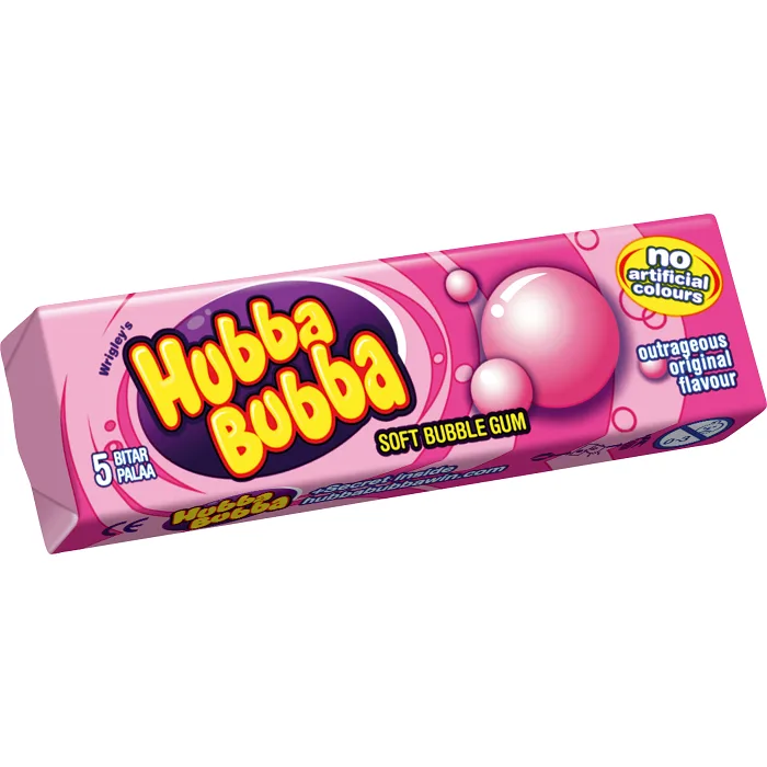 Tuggummi Original 5-p Hubba Bubba