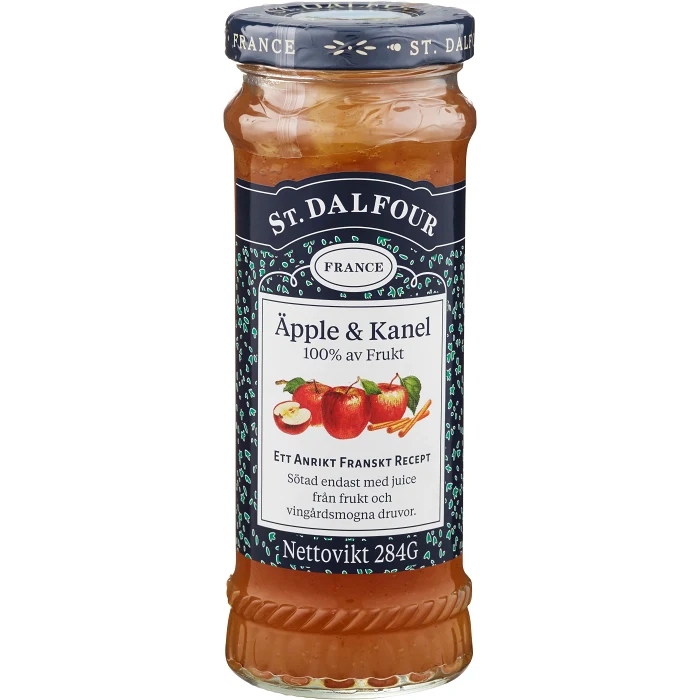Marmelad Äpple & Kanel 284g St.Dalfour