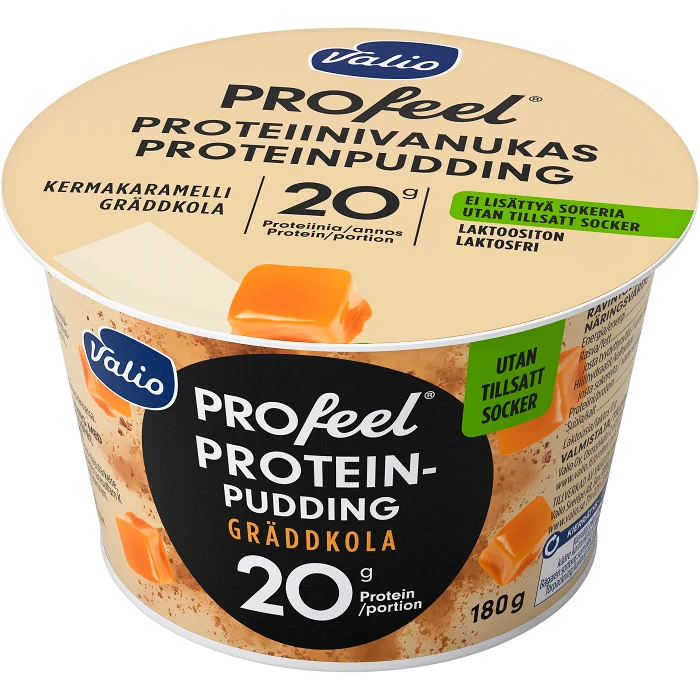 Proteinpudding PROfeel Gräddkola Laktosfri 180g PROfeel