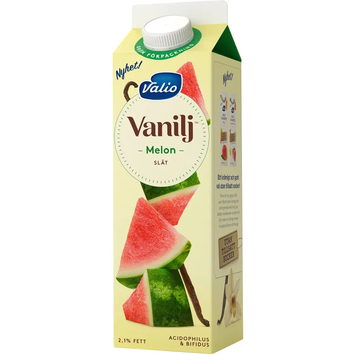 Yoghurt Vanilj Melon 1000g Valio
